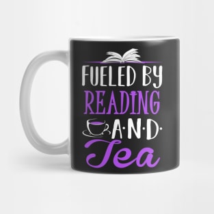 Fueled by Reading and Tea Mug